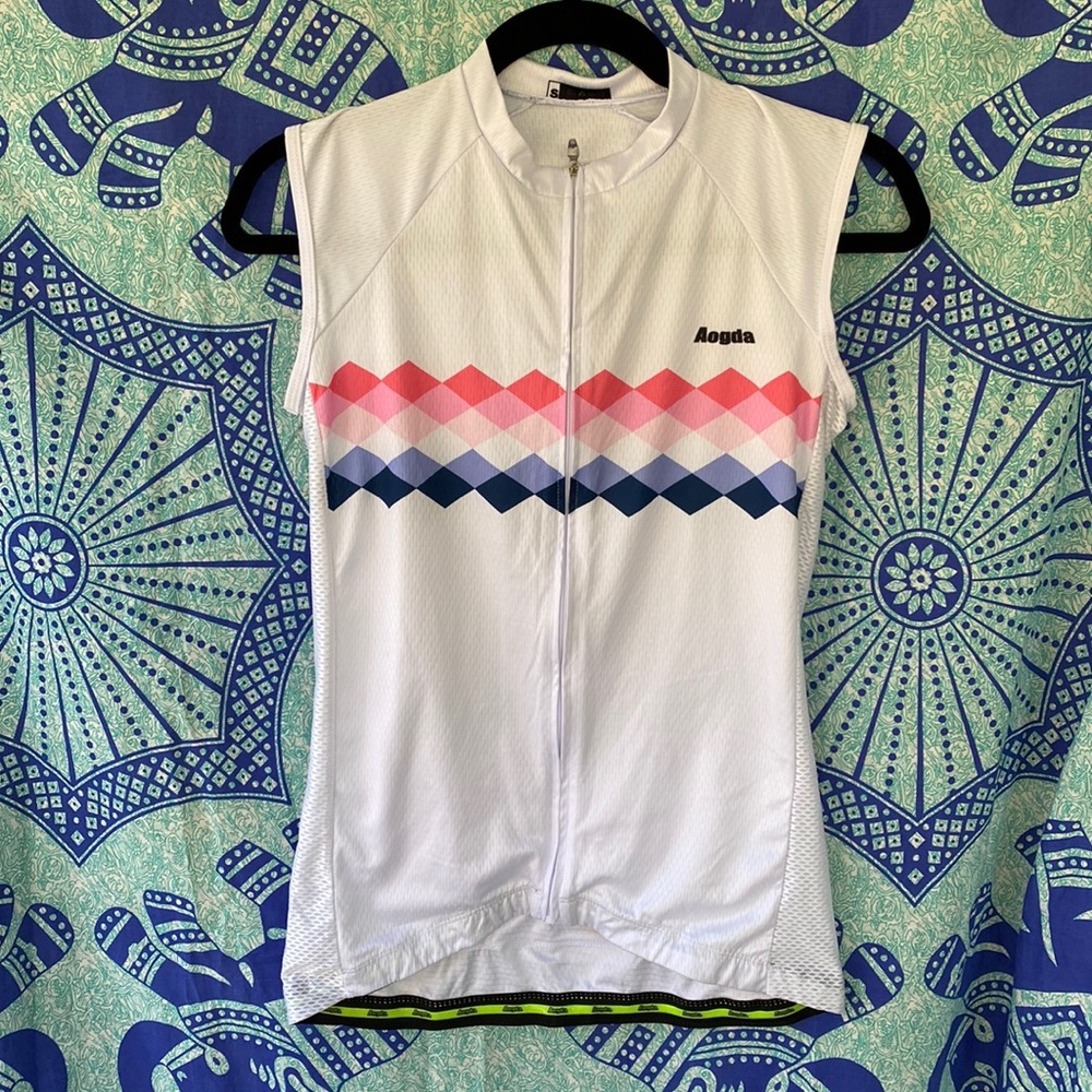 Women’s bike jersey tank top